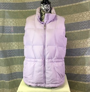 purple down vest