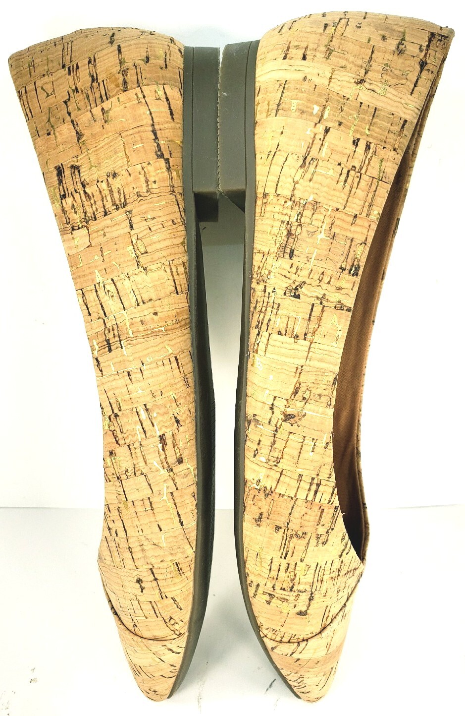 Vionic 359 Cabello Cork Pointed Toe Orthotic Flat… - image 9