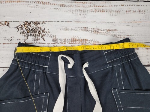 Maeve Pantalone Donna Cravatta-Vita Nero Gamba Larga: Edizione Punto Contrasto, Taglia XS - Foto 4 di 7
