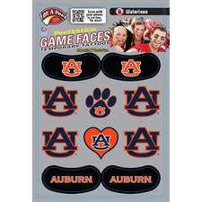 Fan-A-Peel Auburn Waterless Peel and Stick Temporary Tattoos