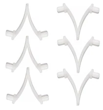 6 Pack Pool Butterfly Clip V-Clip for Brush, Leaf rake, Vacuum Head, Jet Vacuum