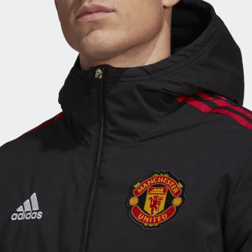 ADIDAS MANCHESTER UNITED TEAMGEIST HERREN GEPOLSTERTE JACKE HG1249 - Bild 5 von 9
