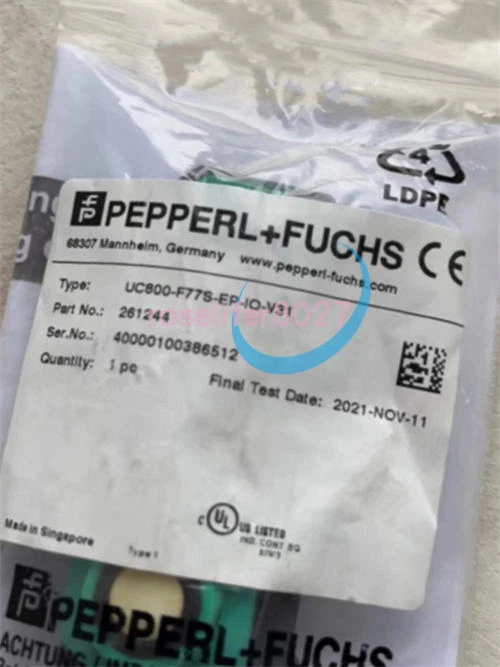 1PCS Neuf Pepperl+Fuchs UC800-F77S-EP-IO-V31 Ultrasonic sensor - Photo 1/1