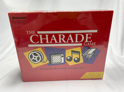 The Charade Game NEW SEALED Pressman 1992