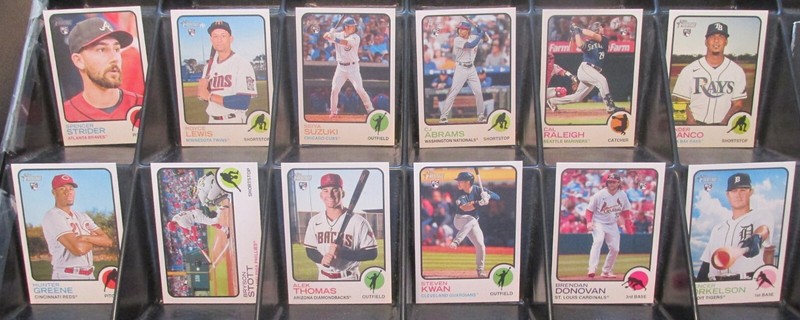 2022 TOPPS HERITAGE LARGE (555) CARD LOT (NO DUPS) SEE LIST & SCAN