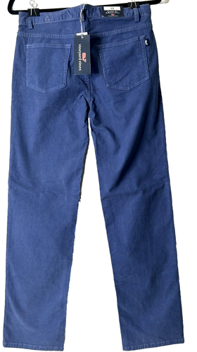 Vineyard Vines Boys Youth 18 Blue Classic Fit 5 Pocket Corduroy Pant
