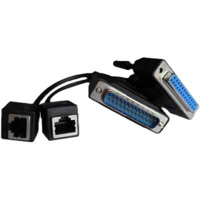 ILDA TO NET ADAPTER LASER CABLE Male and Female Connector set of 2