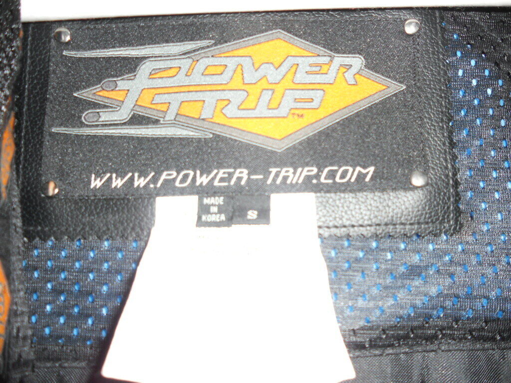 Power Trip MOTORCYCLE JACKET Like New eBay