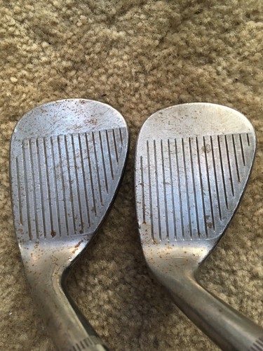 Callaway Mack Daddy 4 S Grind Raw 54° Sand & 60° Lob Wedge(s) Stiff Steel - Picture 4 of 8