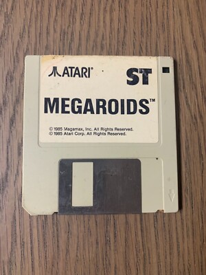 ATARI ST Computer - MEGAROIDS - Game Disk Only - 520ST 1040ST | eBay