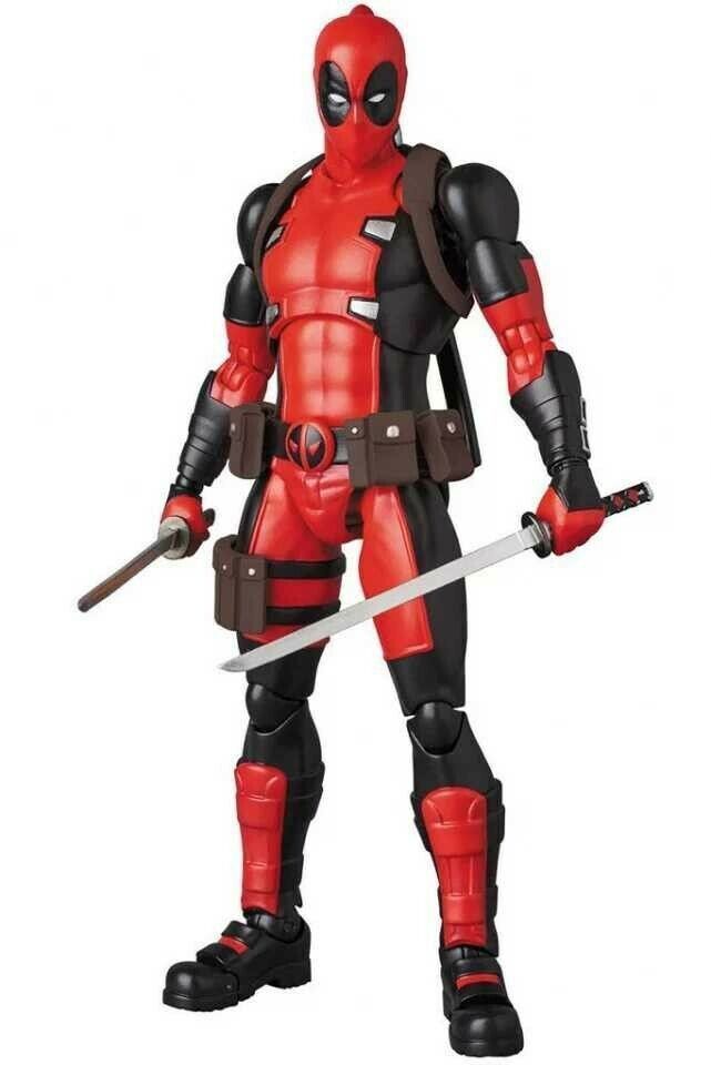 New Mafex No.082 DeadPool Gurihiru Art Ver 6in Action Figure New Mafex No.082 DeadPool Gurihiru Art Ver 6in Action Figure