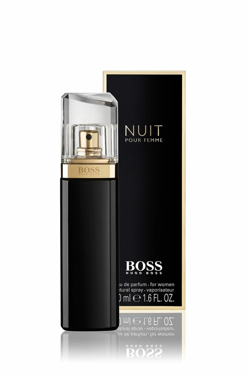 jeg er enig Jep forberede HUGO BOSS - Boss Nuit Pour Femme 50ML Spray Eau de Parfum 737052549941 |  eBay