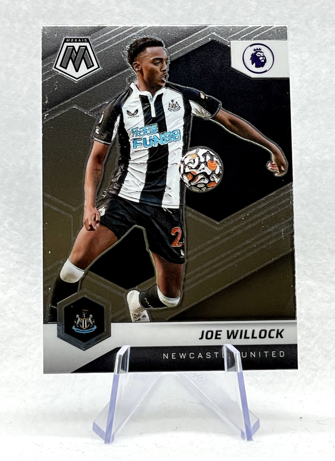 Joe Willock 2021-22 Panini Mosaic Premier League #186 Newcastle United