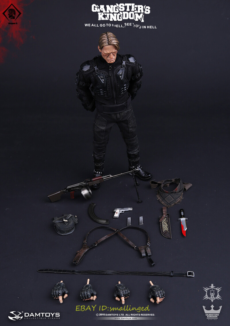 New DAM Toys Gangsters Kingdom - Diamond 4 GK010 Milevsky 1/6