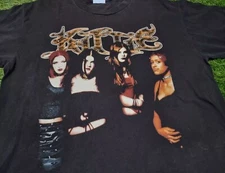 Kittie Band Metal Rock Short Sleeve Cotton T Shirt Full Size S-5XL