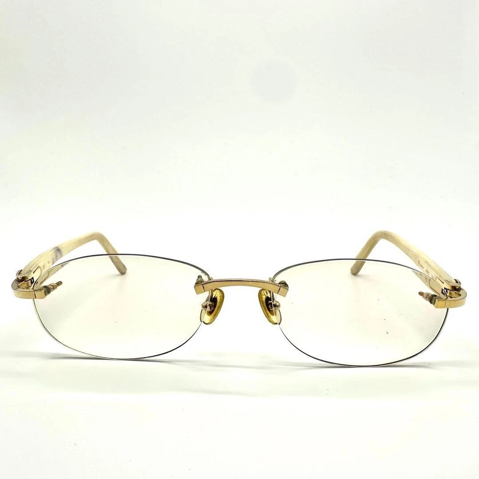 Gafas Cartier con Templos Piedra Accesorios de Moda Vintage b442 Foto 4 de 4