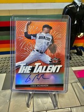 2020 Leaf Valiant CHRIS McMAHON The Talent Autograph 59/75 TT-CM4