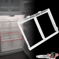 Crisper Drawer Cover Frame Compatible with Frigidaire Refrigerator #240364787