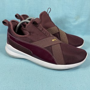 Puma Womens Rebel X 367702 02 Maroon Running Shoes Sneakers Size US 10 EUR  41 | eBay
