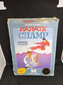 Karate Champ Nintendo NES Complete, With Box, Manual, Game