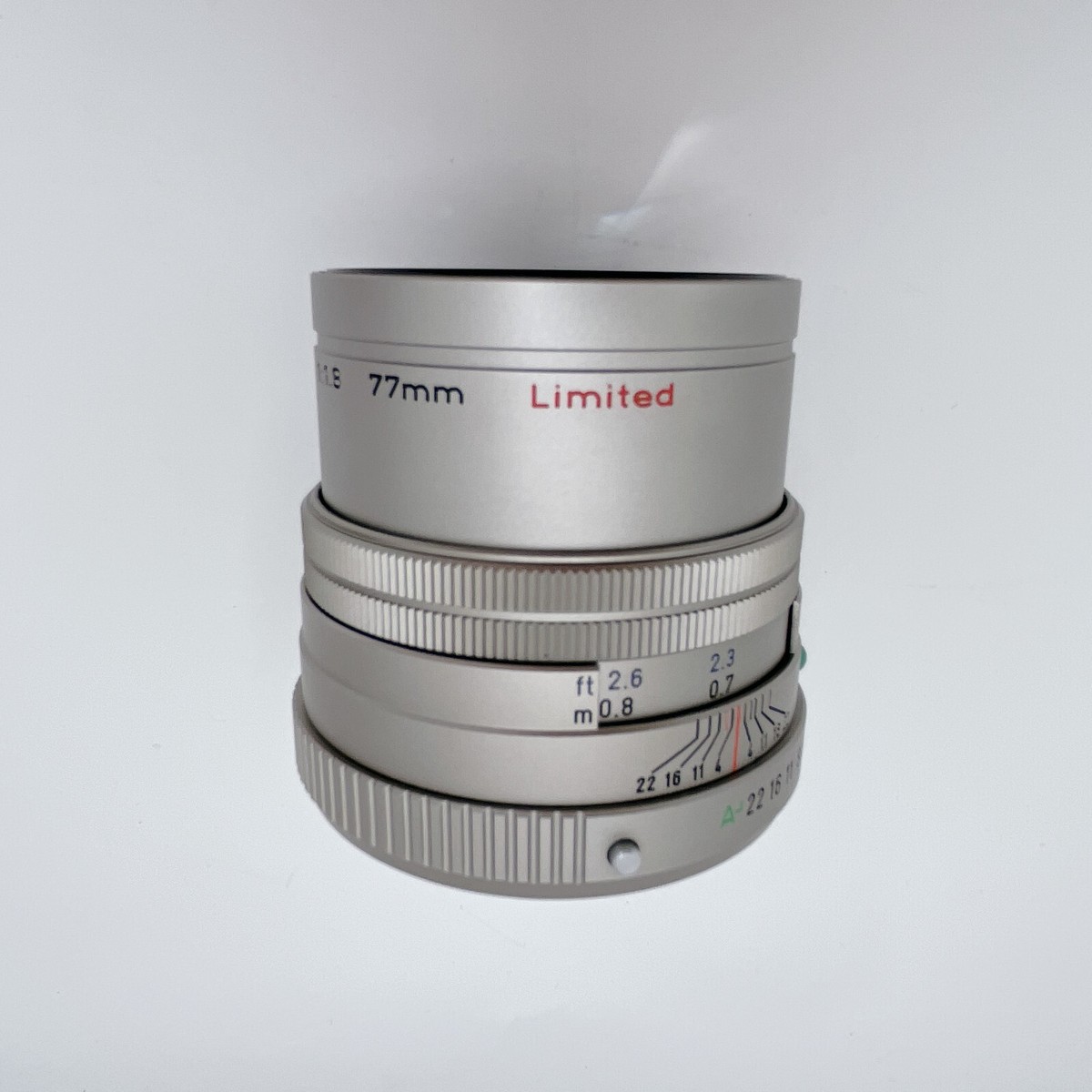 PENTAX smc PENTAX-FA 77mmF1.8 Limited Silver 27970 (E112) | eBay