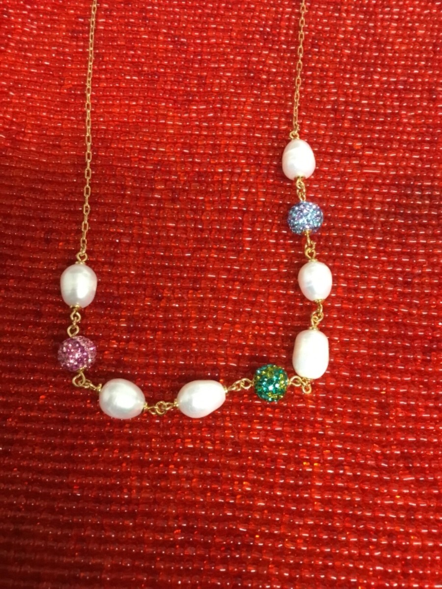 kate spade new york Pearl Power Necklace ネックレス Kate Spade New York Pearl Power Necklace Simply Stunning NWT