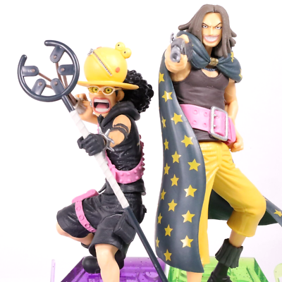 One Piece Usopp & Yasopp Figure Set Senko Zekkei Film Red