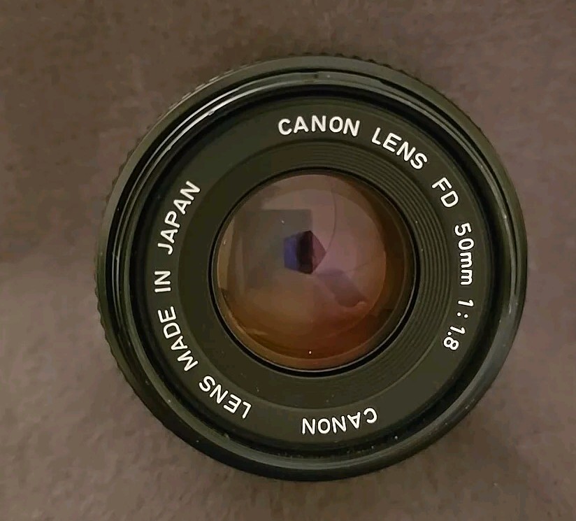 Vintage Canon FD 50mm F Film Camera Lens #5274379