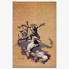 Vintage Print 47- Land of Terror