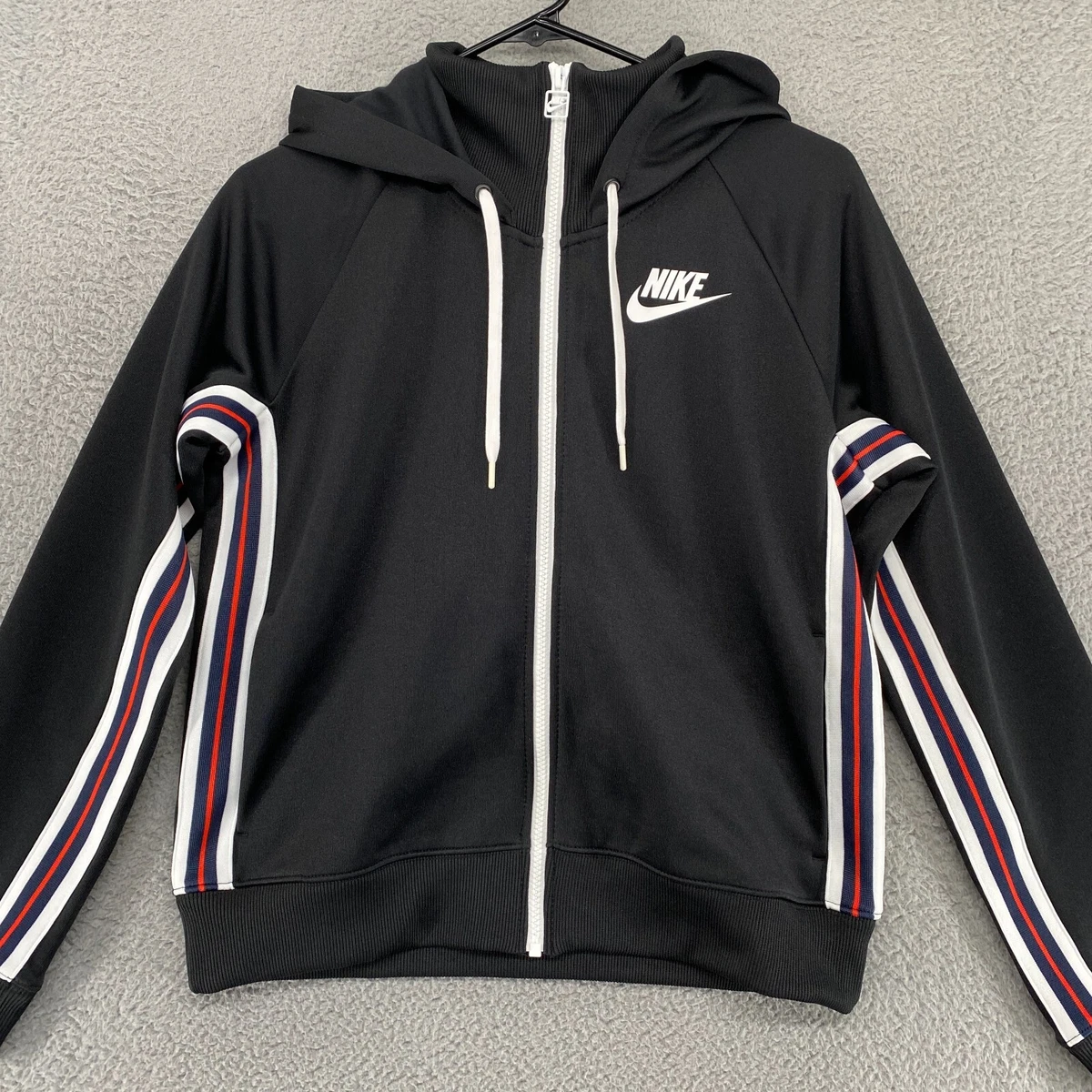 Womens black cheap nike coat
