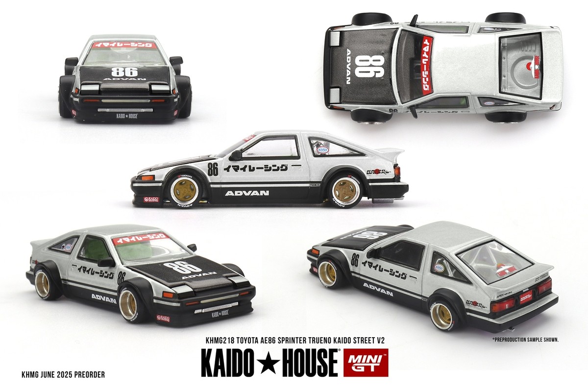 Hot Wheels Initial D AE86 ミニカー IG3190 1/18 INITIAL D Toyota Sprinter Trueno 3Dr GT Apex