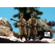 Homemade 1/72 U.S. Army Winter Heavy Firepower Group 2-person Finished Model