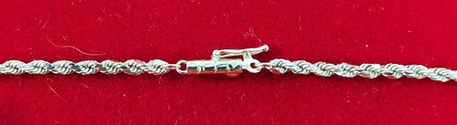 14 KT Gold Rope Chain 30" Long - Picture 3 of 7