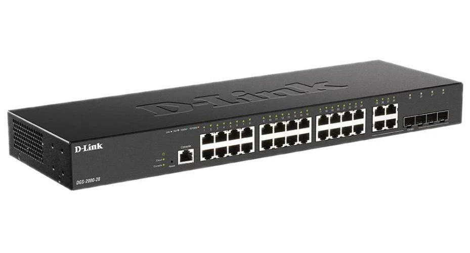 24 Port Gigabit Smart Managed Switch with 4 SFP Slots - DGS-2000-28 - Image 2 of 2