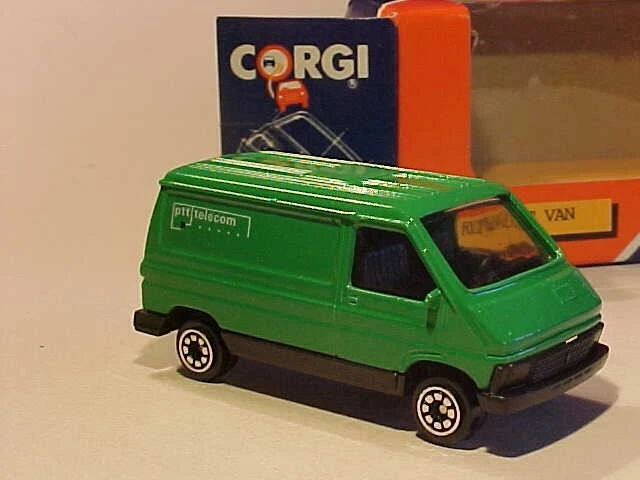 3 INCH 1980 Renault Trafic Van PTT Telecom Corgi 1/64 Diecast Mint in Box - Image 2 of 4