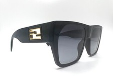 FENDI FE40124I FE 40124I 01B Black Sunglasses 54-21-145 Rx