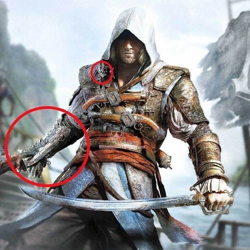 Assassin's Creed 4 Pirate Hidden Blade Arrow With BOX Ideal Gift - Picture 5 of 10