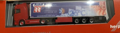 HERPA 315005 SCANIA CS20HD RUDOLF ROSE KÜHLKOFFERSATTELZUG ''TRUCKER BABE MANU''