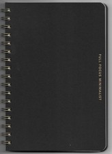 Full Focus Minimalist Planner by Michael Hyatt Black Daily Planner Undated NEW