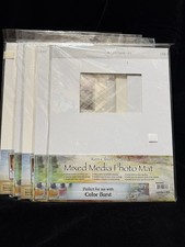 Mixed Media Photo Mat Craft Lot