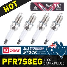 4X MODIGT SPARK PLUGS PFR7S8EG FOR AUDI A1 A2 A3 A4 A5 S3 TT 4cyl 1.8L 2.0L