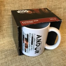 Disney STAR WARS Andor Aurebesh 100mm Ceramic Mug NEW