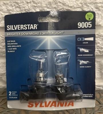 Sylvania 9005 SilverStar Ultra 12.8V 65W Halogen Headlight Bulb Pack of 2 New