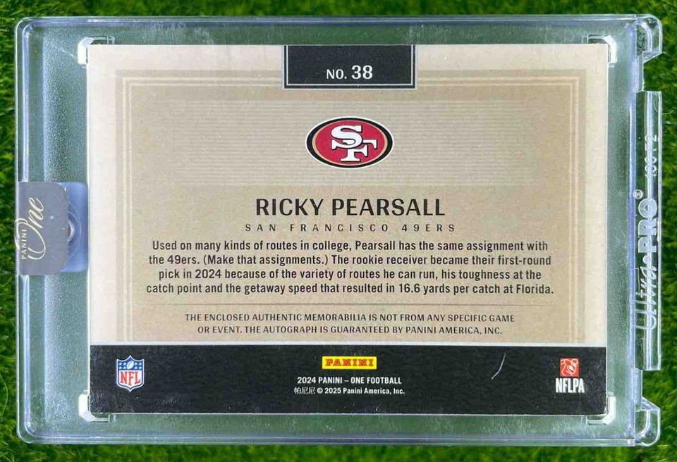 Ricky Pearsall 2024 Score-A-Treat Pumpkins Rookie #42 San Francisco