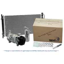 GPD A/C Compressor and Condenser Kit 