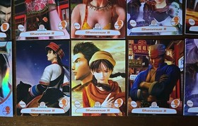 Sega Dreamcast Trading Cards Shenmue 21 Card Lot With Foils Limited Run Games