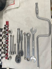 Snap On Tools 26 Piece Lot Wrench Ratchet Sockets Extension
