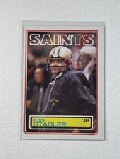 1983 Topps ~ Ken Stabler ~ 118 ~ Saints