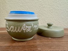 Senftopf Bautz'ner Senf Keramik Steingut Frommhold Geschenkidee Tischdeko NEU