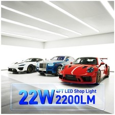 Super Bright White Utility Shop Lights, 2 Pack LED Fixtures